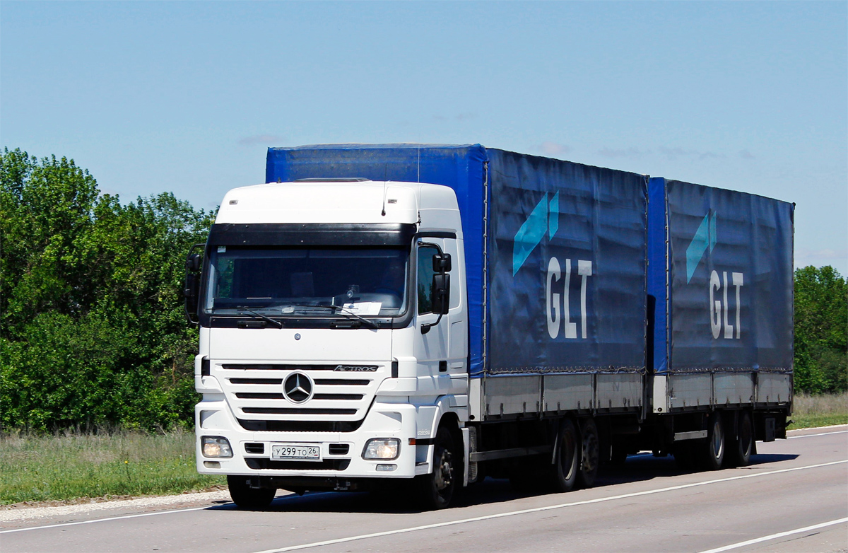 Ставропольский край, № У 299 ТО 26 — Mercedes-Benz Actros ('2003) 2541