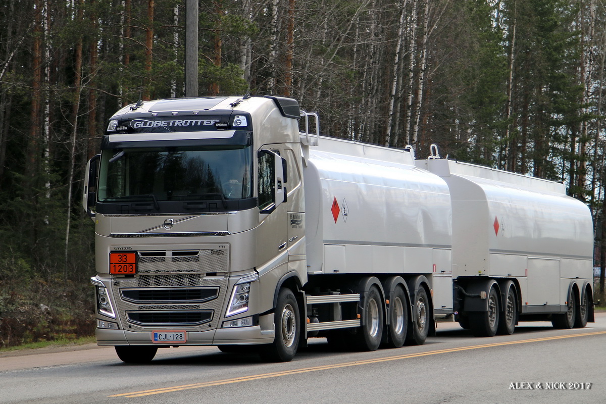 Финляндия, № CJL-128 — Volvo ('2012) FH.540