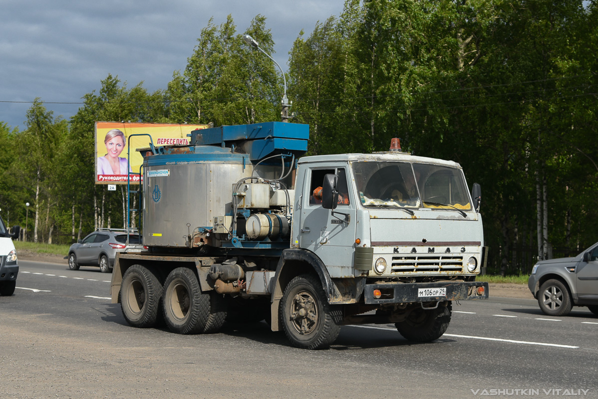 Архангельская область, № М 106 ОР 29 — КамАЗ-55111 [551110]