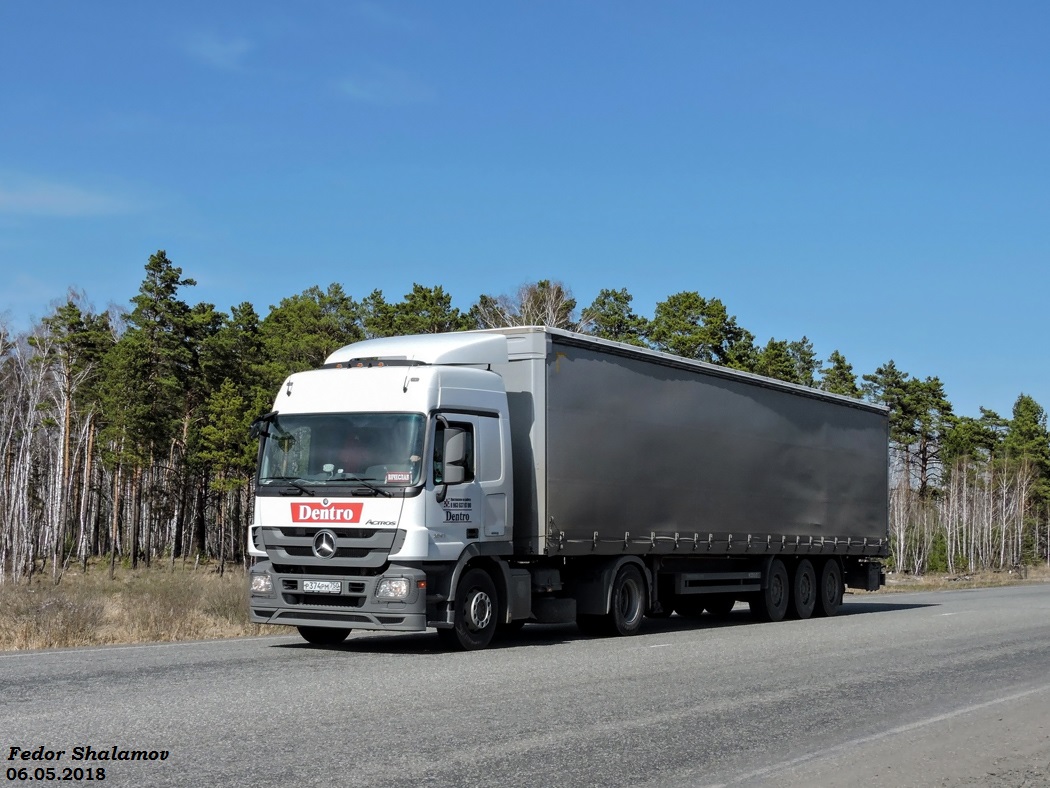 Московская область, № Р 374 РМ 750 — Mercedes-Benz Actros '09 1841 [Z9M]