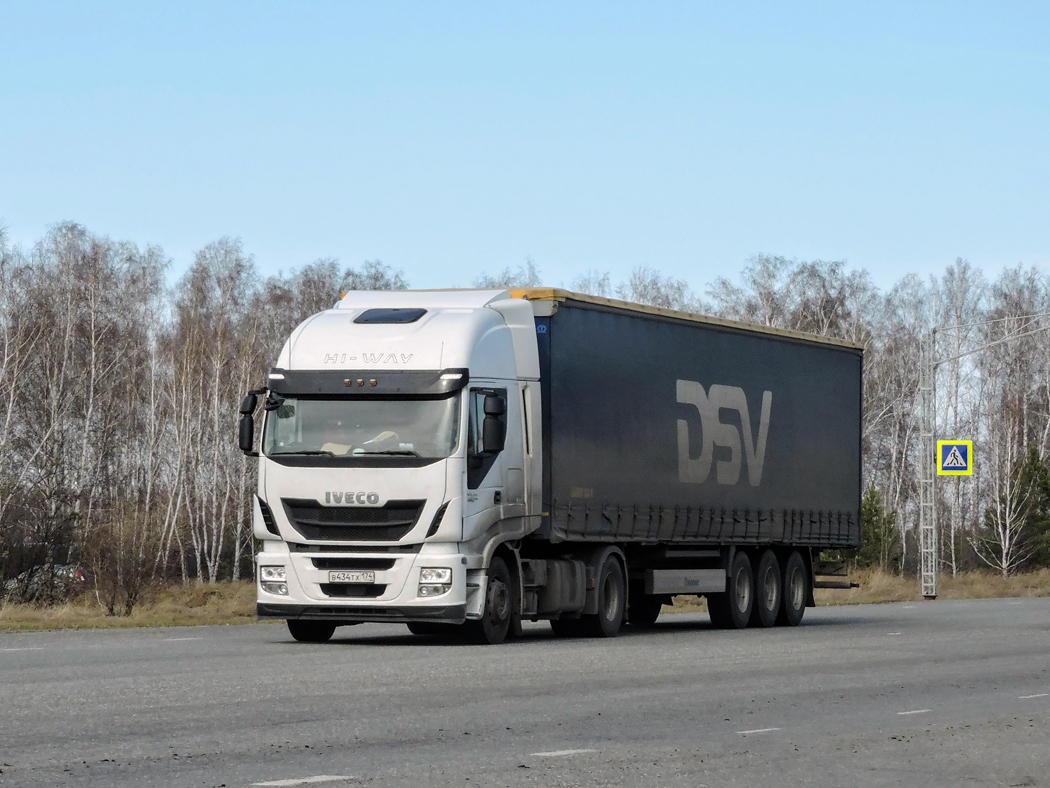 Челябинская область, № В 434 ТХ 174 — IVECO Stralis ('2012) 460