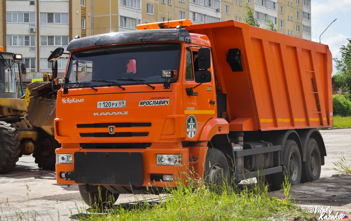 Тверская область, № Т 120 РХ 69 — КамАЗ-6520 (общая модель)