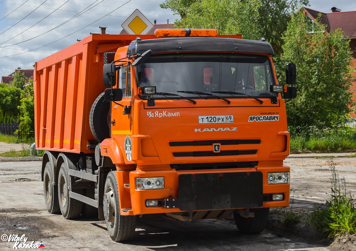 Тверская область, № Т 120 РХ 69 — КамАЗ-6520 (общая модель)