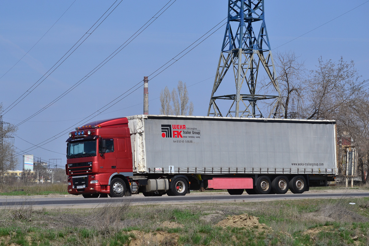 Волгоградская область, № К 792 РР 34 — DAF XF95 FT