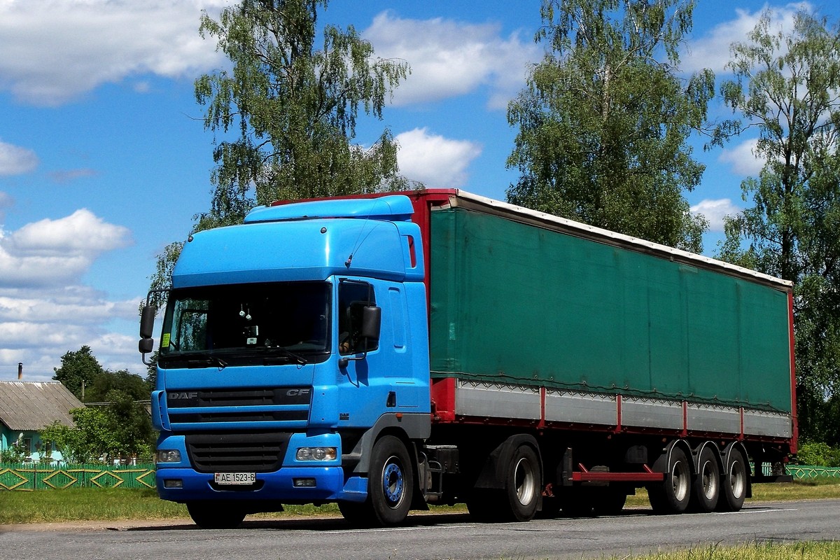 Могилёвская область, № АЕ 1523-6 — DAF CF85 FT