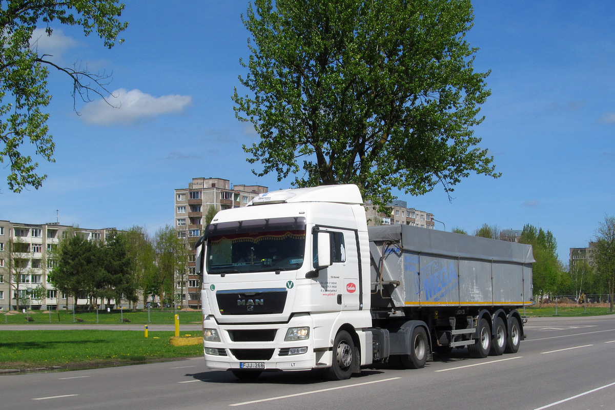 Литва, № FJJ 268 — MAN TGX ('2007) 18.440