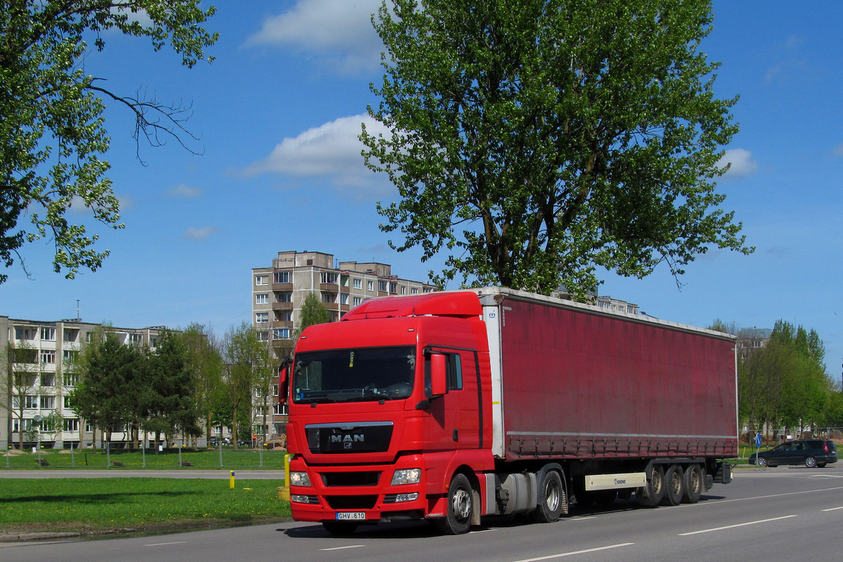 Литва, № GHV 610 — MAN TGX ('2007) 18.440