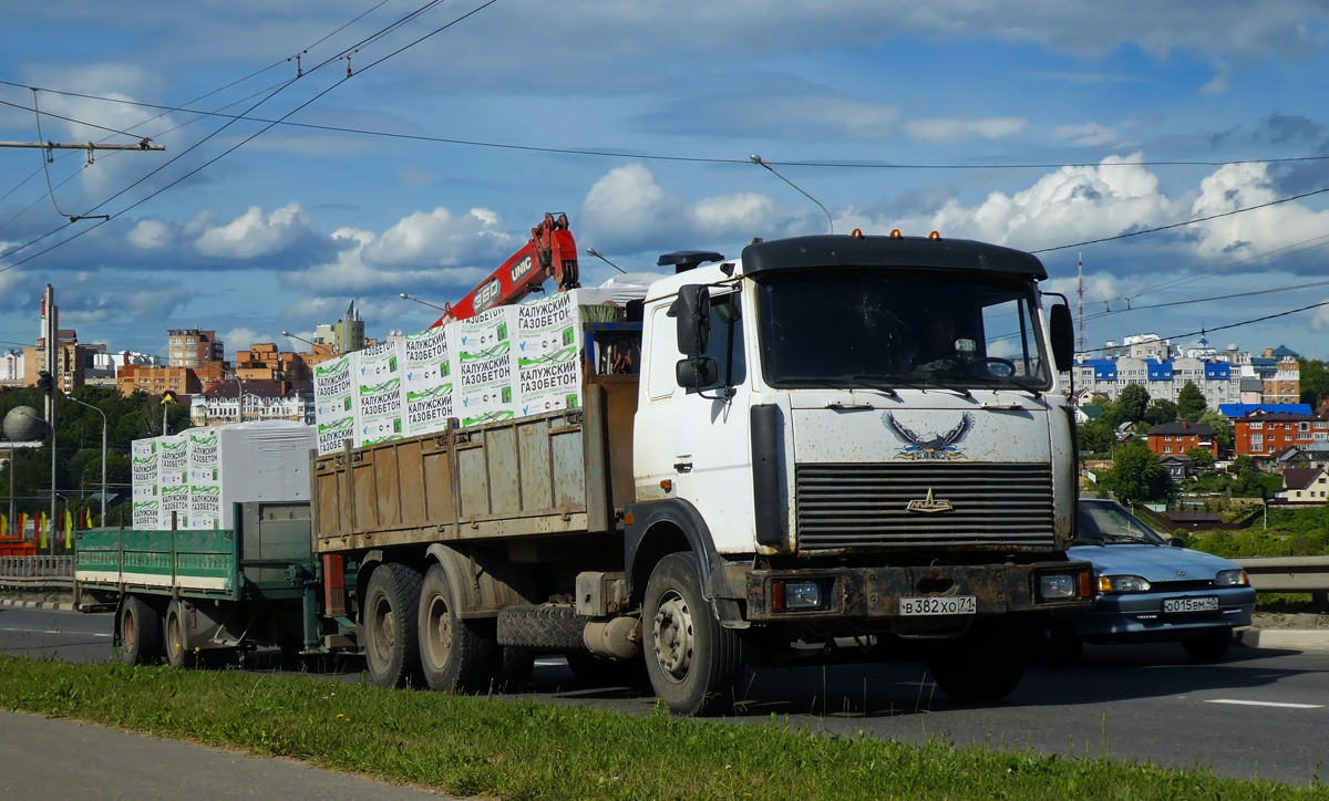 Тульская область, № В 382 ХО 71 — МАЗ-6303 [630300]