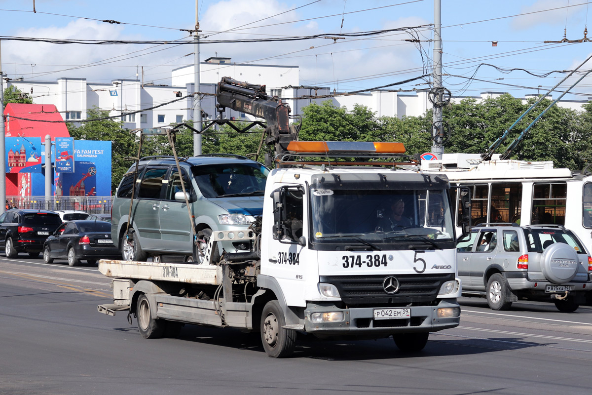 Калининградская область, № Р 042 ЕМ 39 — Mercedes-Benz Atego 815