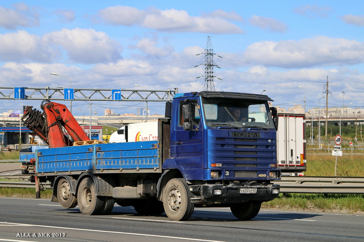 Санкт-Петербург, № К 653 ХР 82 — Scania (III) R143H