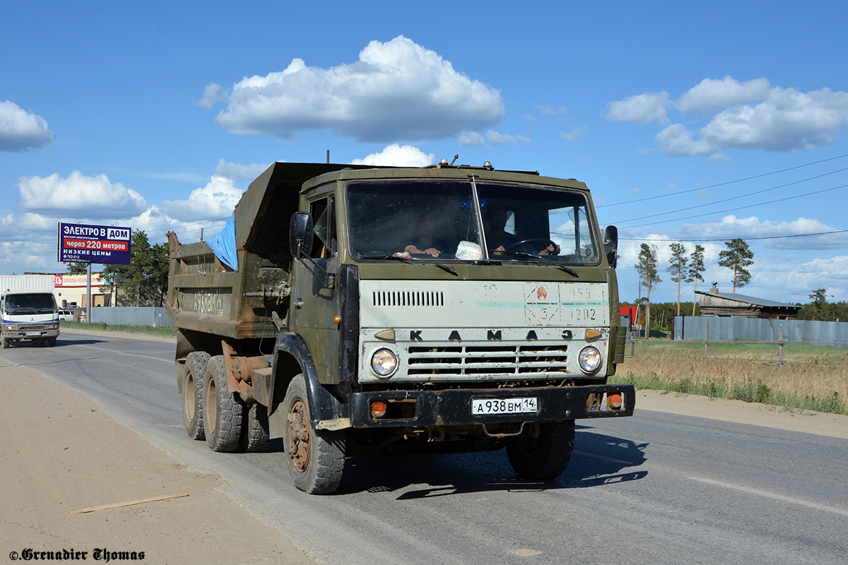 Саха (Якутия), № А 938 ВМ 14 — КамАЗ-55111 [551110]