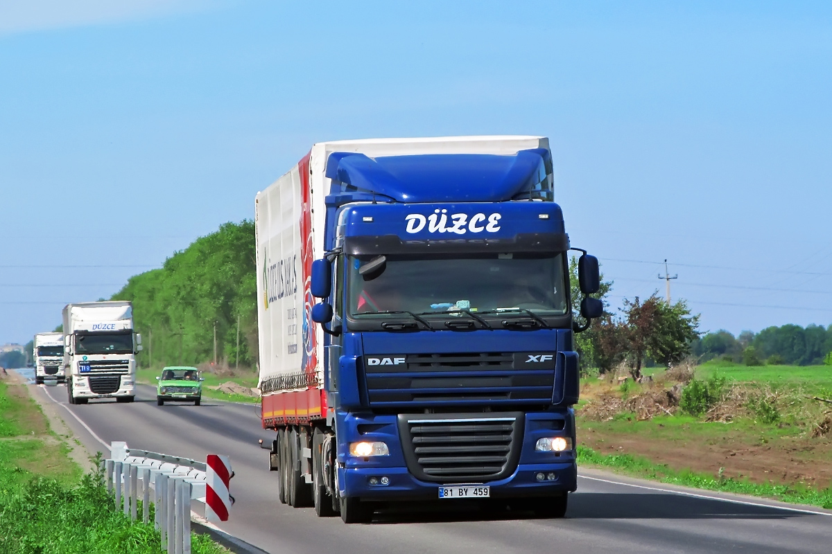 Турция, № 81 BY 459 — DAF XF105 FT