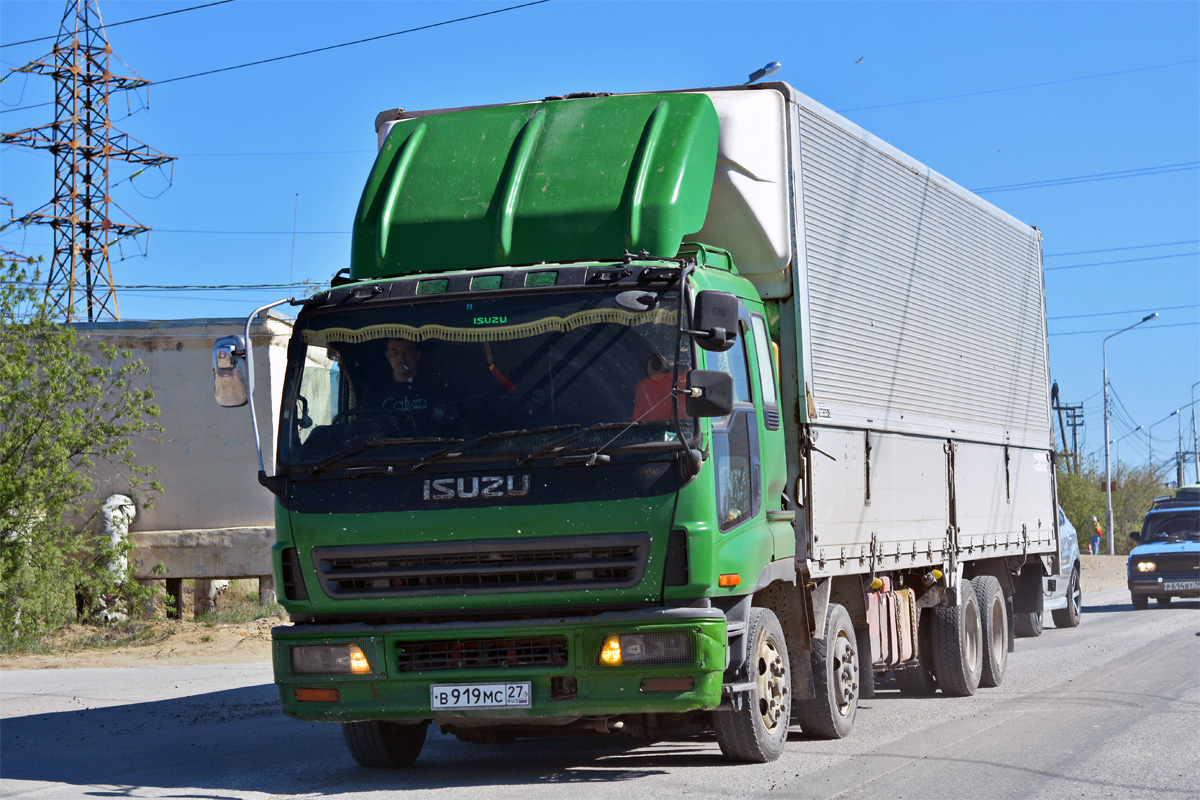 Хабаровский край, № В 919 МС 27 — Isuzu Giga (общая модель)