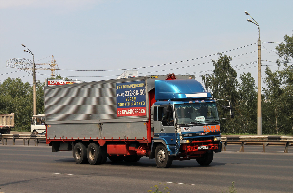 Красноярский край, № С 966 КС 124 — Hino FR