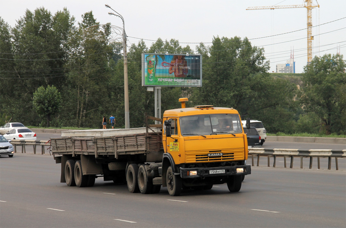 Красноярский край, № Т 548 НТ 24 — КамАЗ-5410