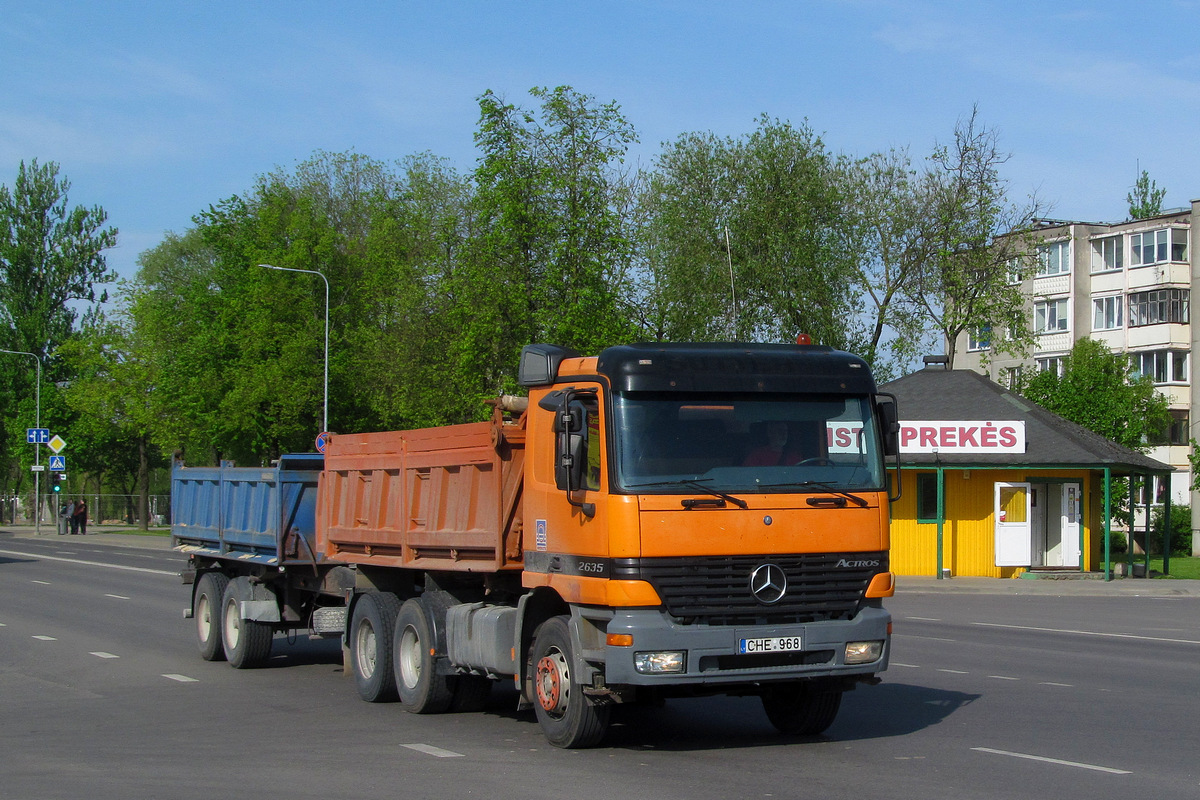 Литва, № CHE 968 — Mercedes-Benz Actros ('1997) 2635