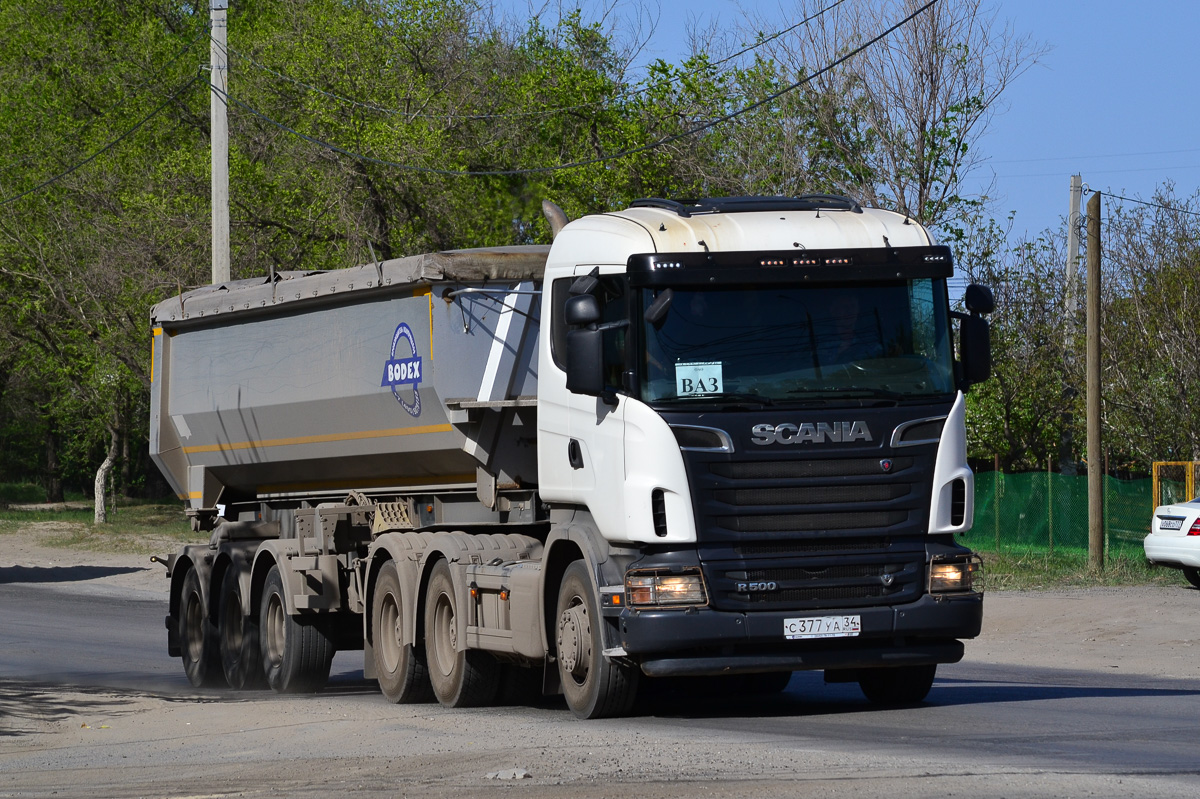 Волгоградская область, № С 377 УА 34 — Scania ('2009) R500