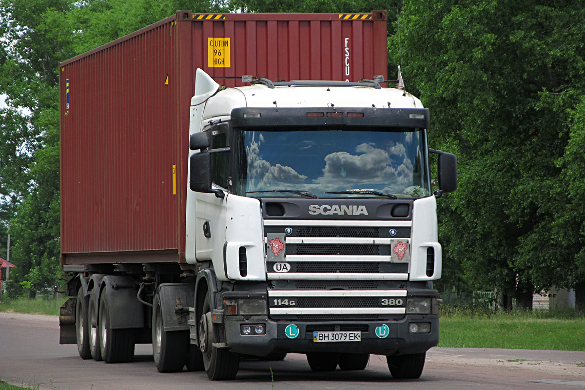 Одесская область, № ВН 3079 ЕК — Scania ('1996) R114G