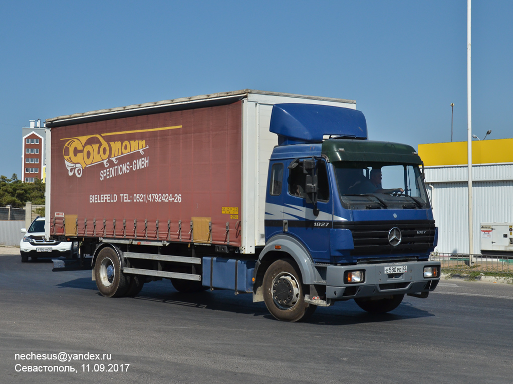 Крым, № Е 580 РЕ 82 — Mercedes-Benz SK 1827