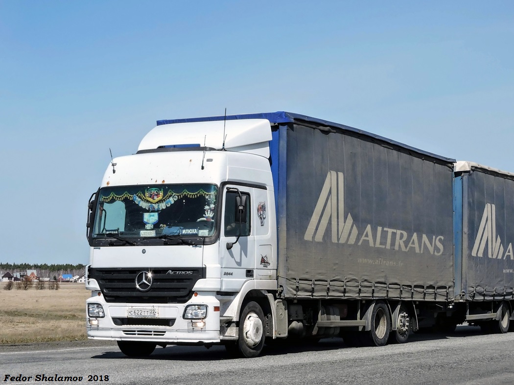 Алтайский край, № С 622 ТТ 22 — Mercedes-Benz Actros ('2003) 2544