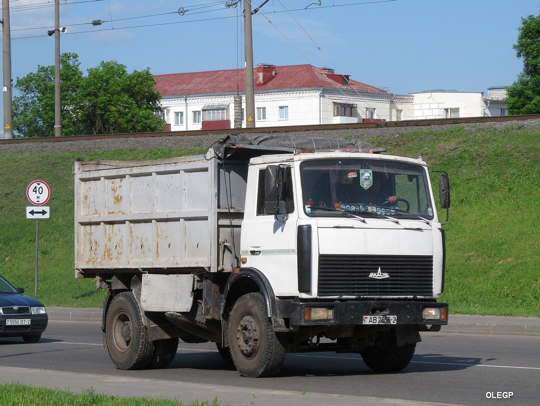 Витебская область, № АВ 2868-2 — МАЗ-5551 (общая модель)