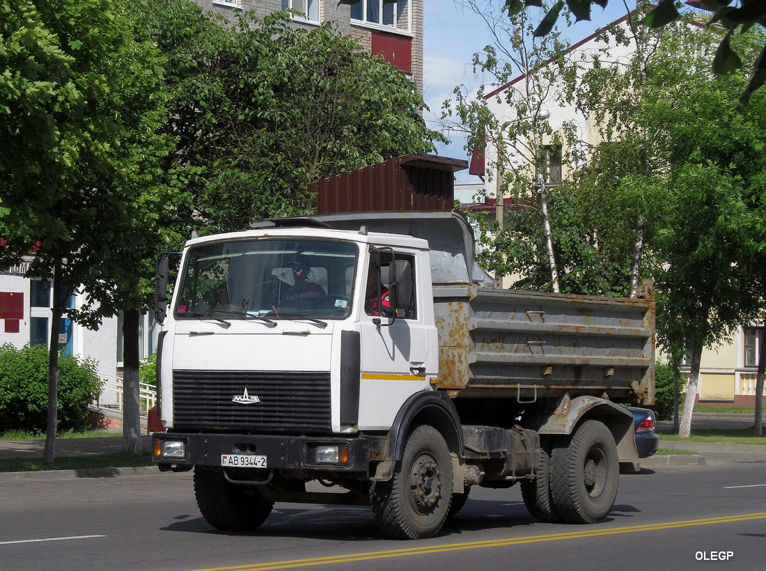 Витебская область, № АВ 9344-2 — МАЗ-5551 (общая модель)