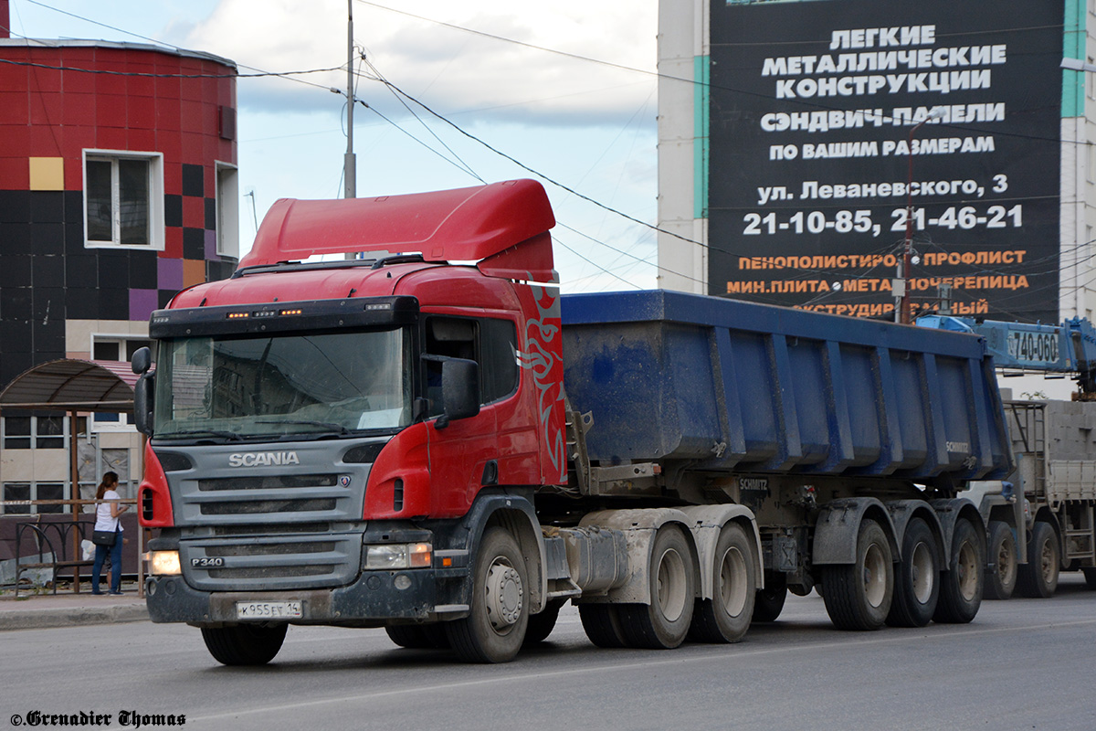 Саха (Якутия), № К 955 ЕТ 14 — Scania ('2004) P340