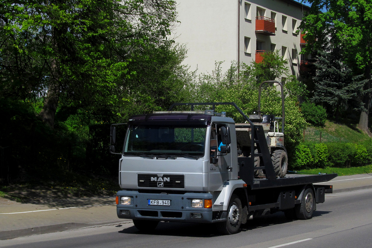 Литва, № KFB 940 — MAN L2000 (общая модель)