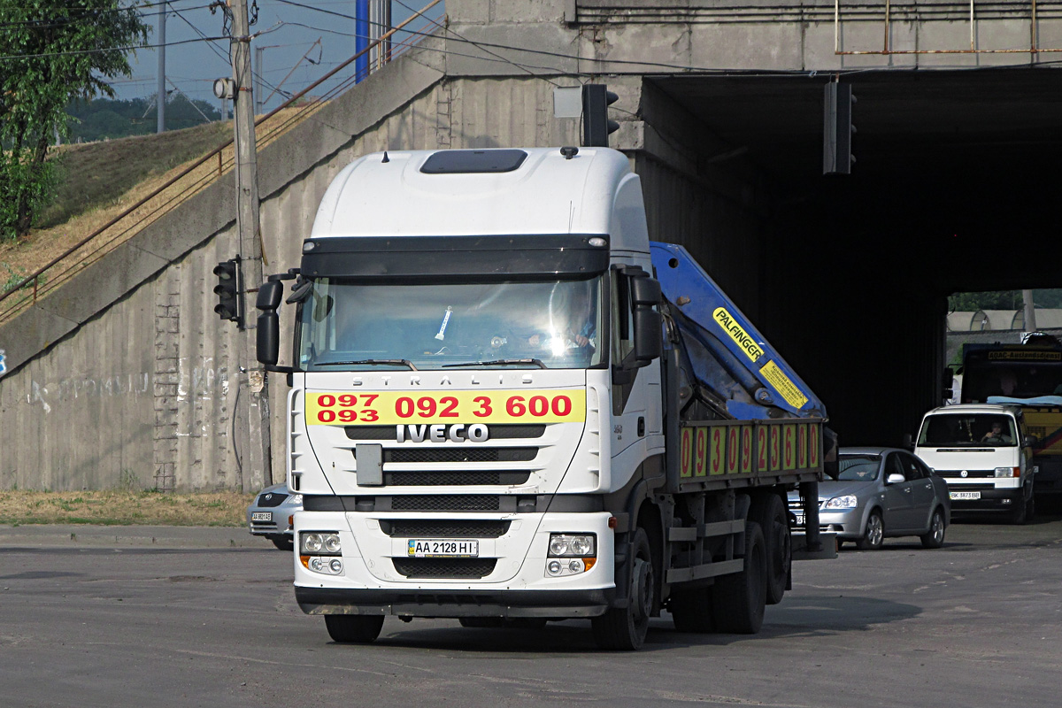 Киев, № АА 2128 НІ — IVECO Stralis ('2007)