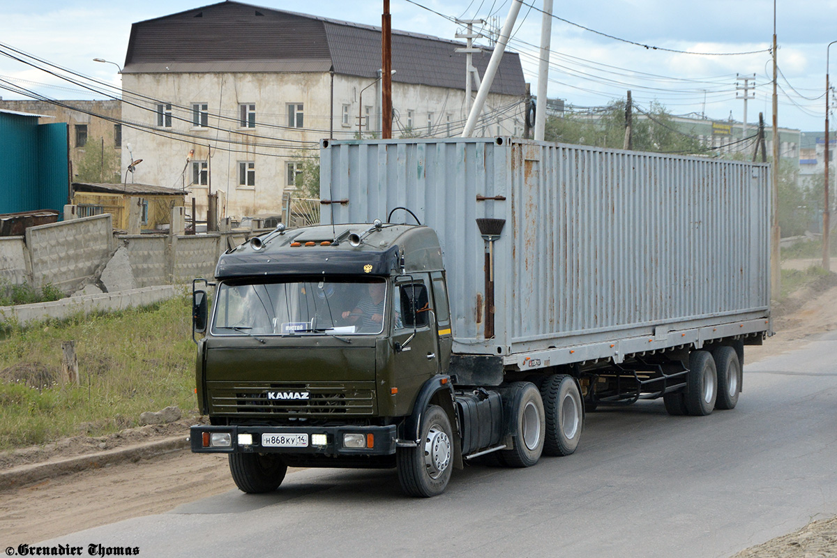 Саха (Якутия), № Н 868 КУ 14 — КамАЗ-54112