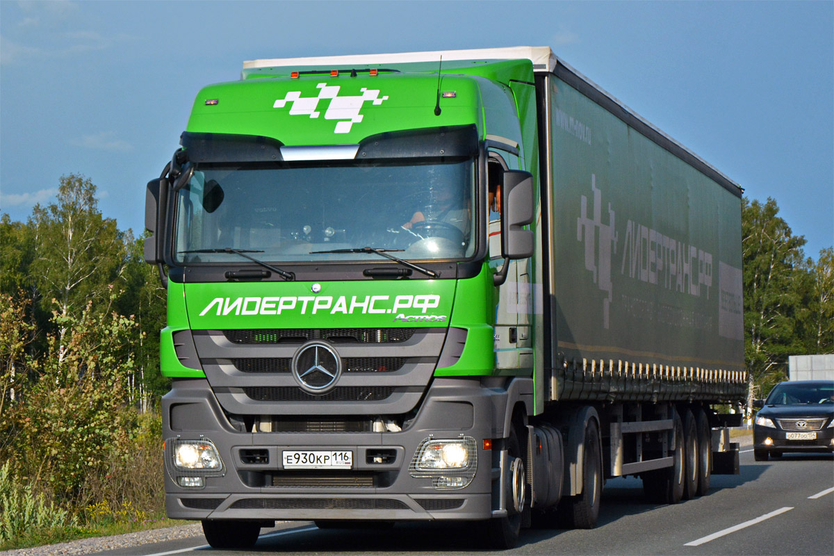 Татарстан, № Е 930 КР 116 — Mercedes-Benz Actros '09 1844 [Z9M]