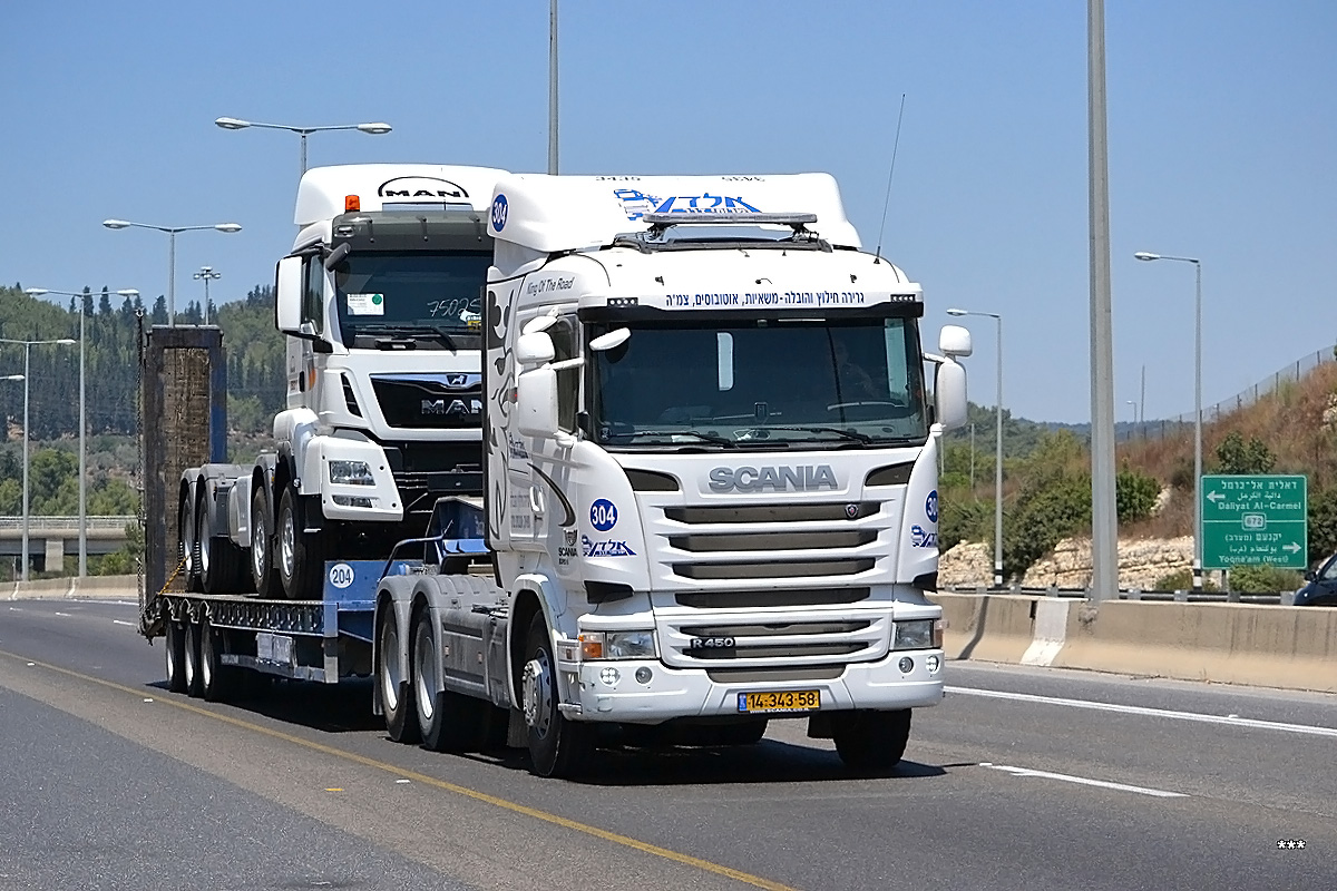 Израиль, № 304 — Scania ('2013) R450