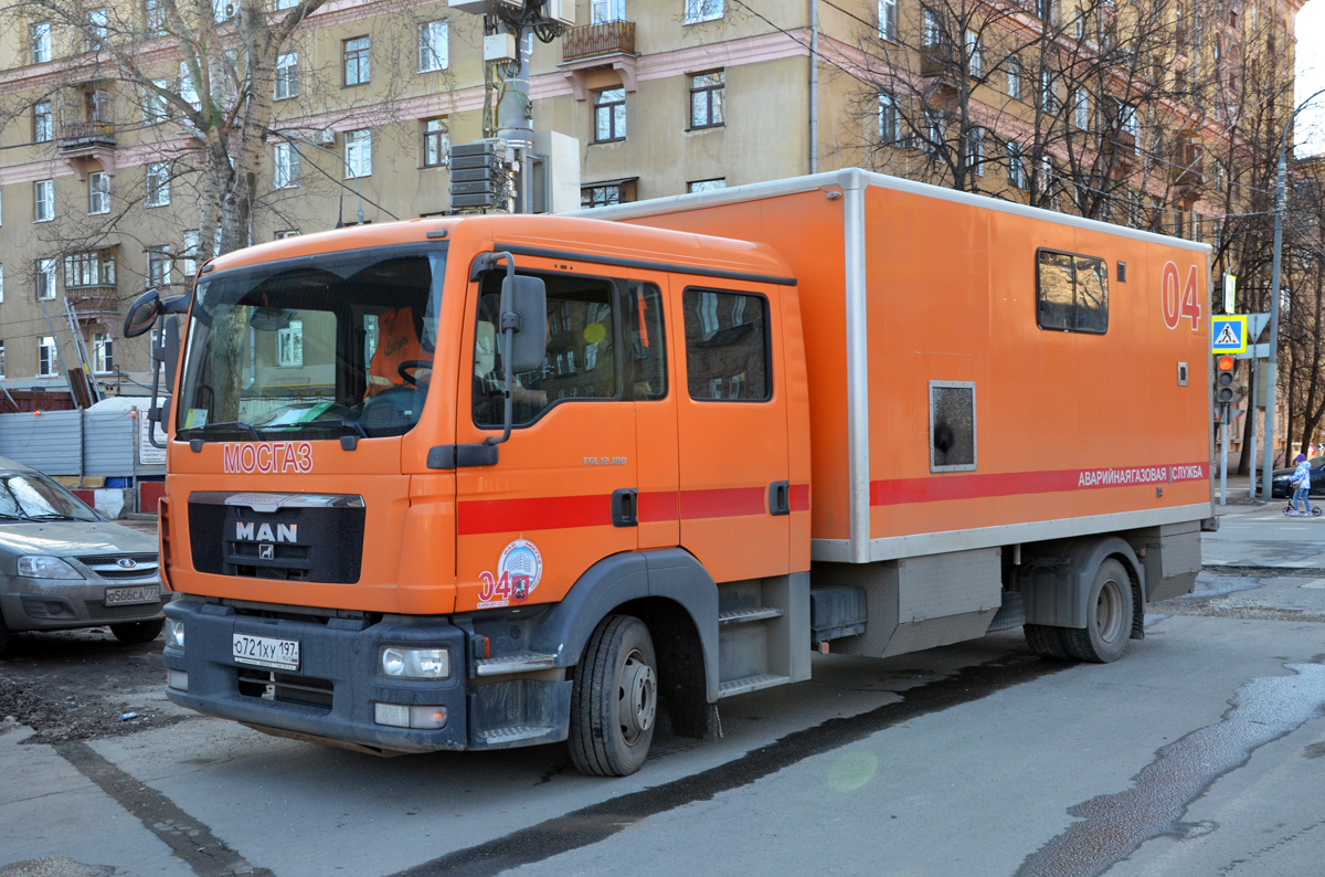 Москва, № О 721 ХУ 197 — MAN TGL 12.180