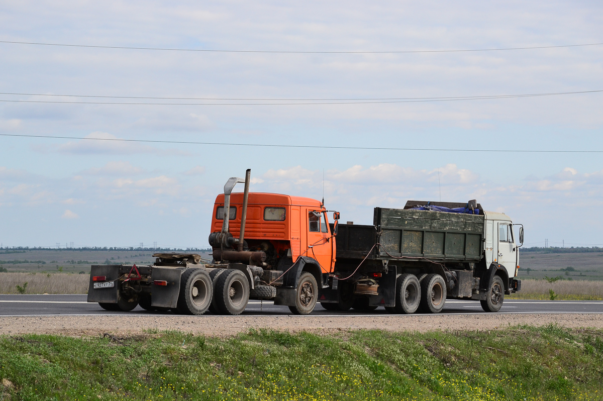 Волгоградская область, № С 927 ХТ 34 — КамАЗ-54112