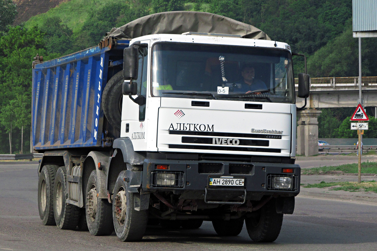 Донецкая область, № АН 2890 СЕ — IVECO EuroTrakker