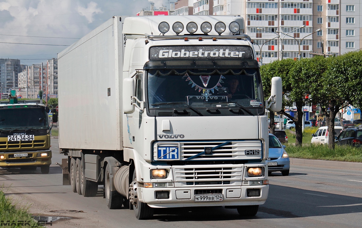 Красноярский край, № К 999 ВВ 124 — Volvo ('1993) FH12.460