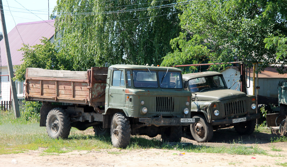 Воронежская область, № У 873 РУ 36 — ГАЗ-66 (общая модель)