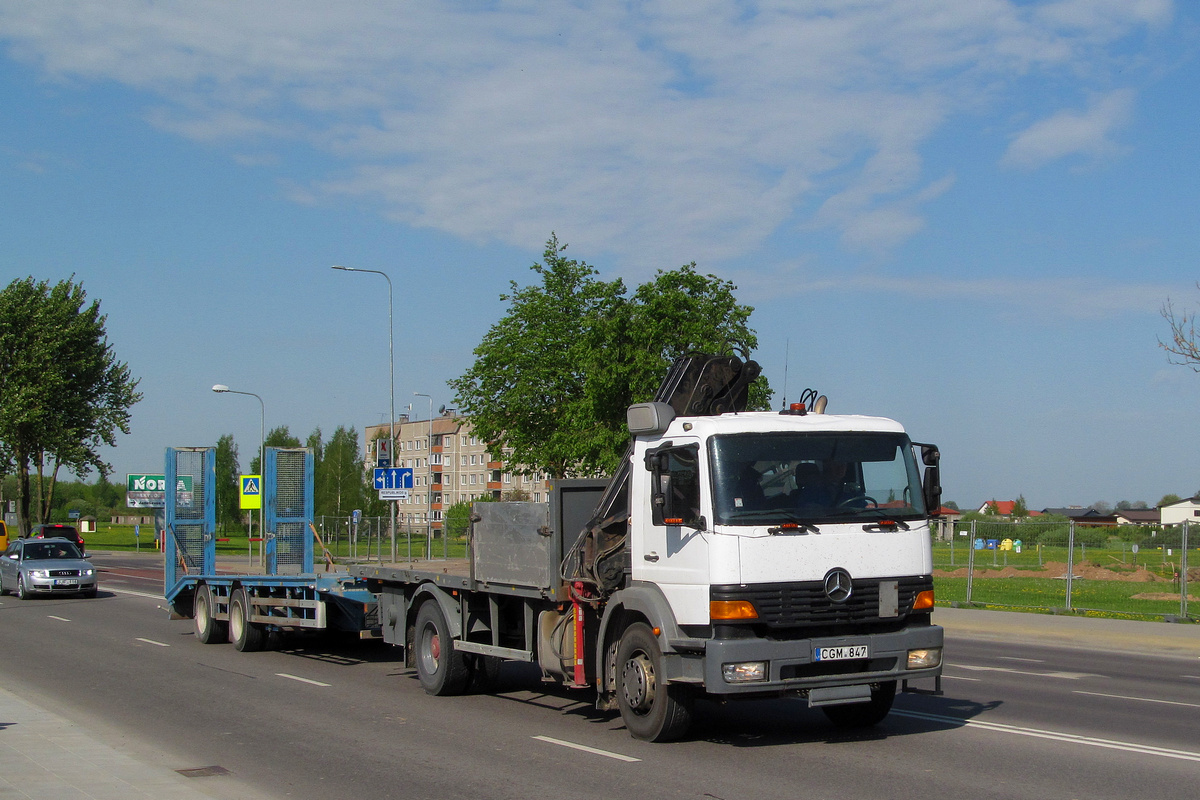 Литва, № CGM 847 — Mercedes-Benz Atego 1823