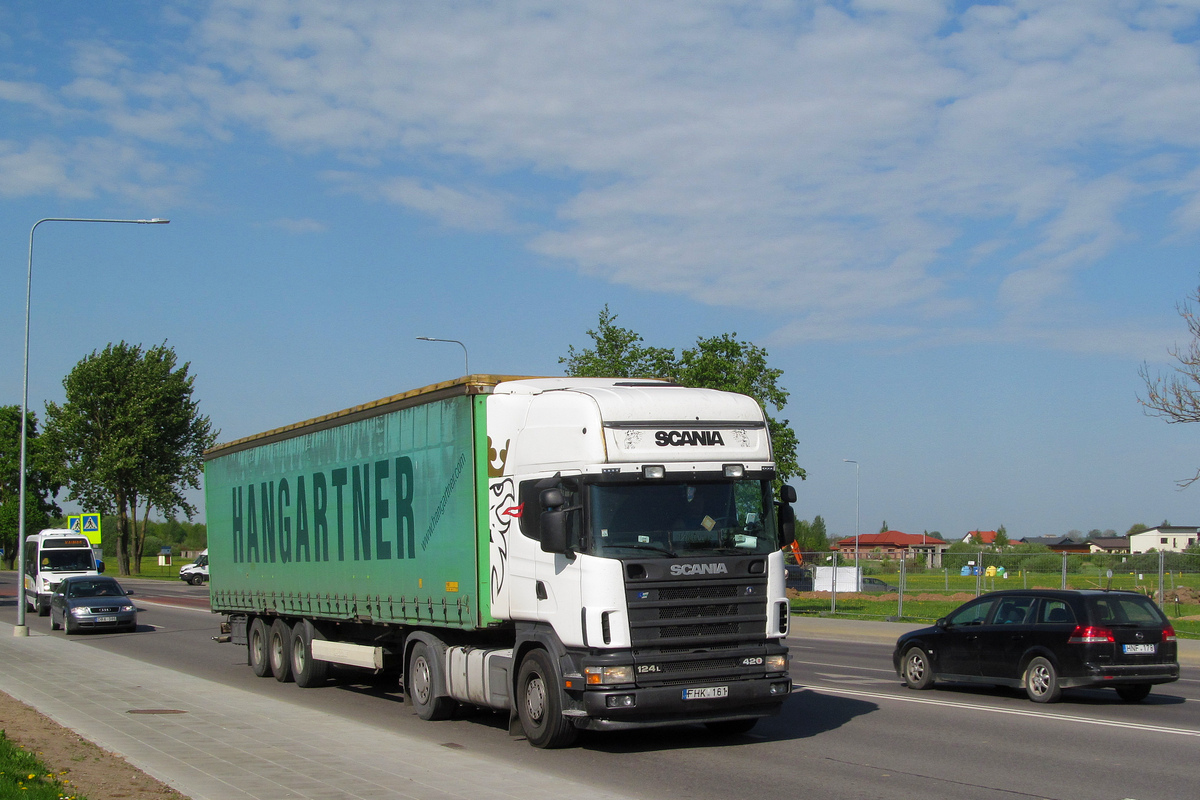 Литва, № FHK 161 — Scania ('1996) R124L