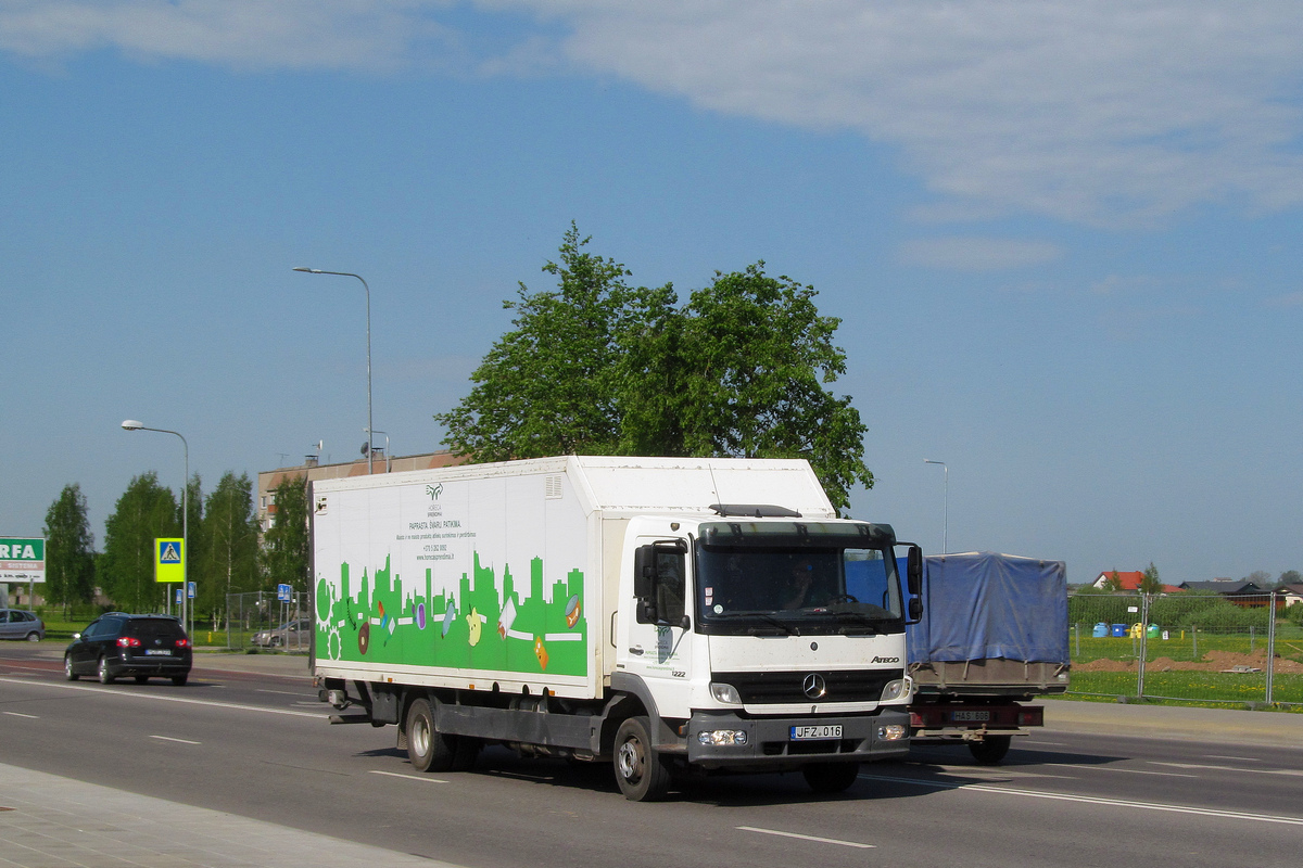 Литва, № JFZ 016 — Mercedes-Benz Atego 1222