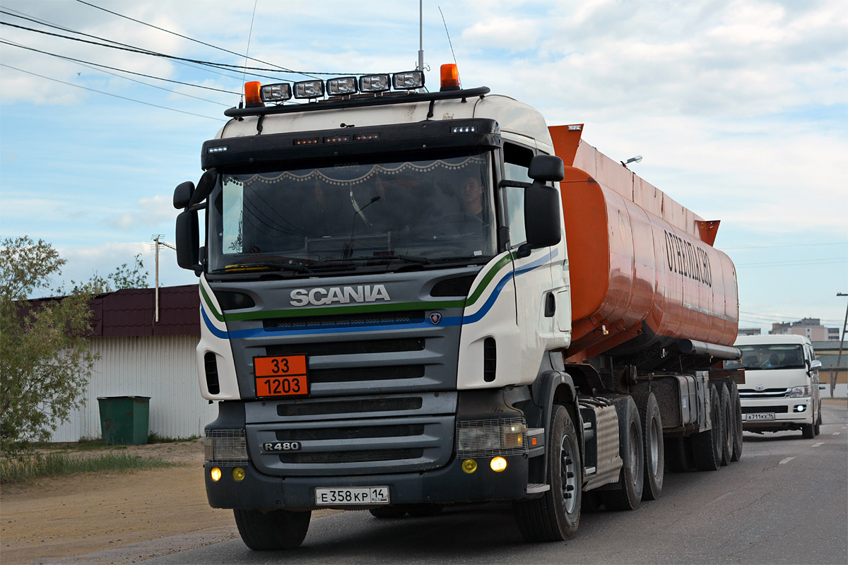 Саха (Якутия), № Е 358 КР 14 — Scania ('2004) R480