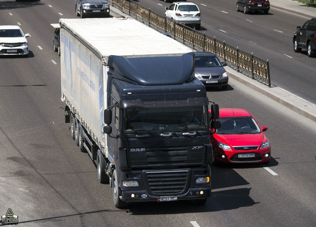 Киргизия, № 4091 BC — DAF XF105 FT