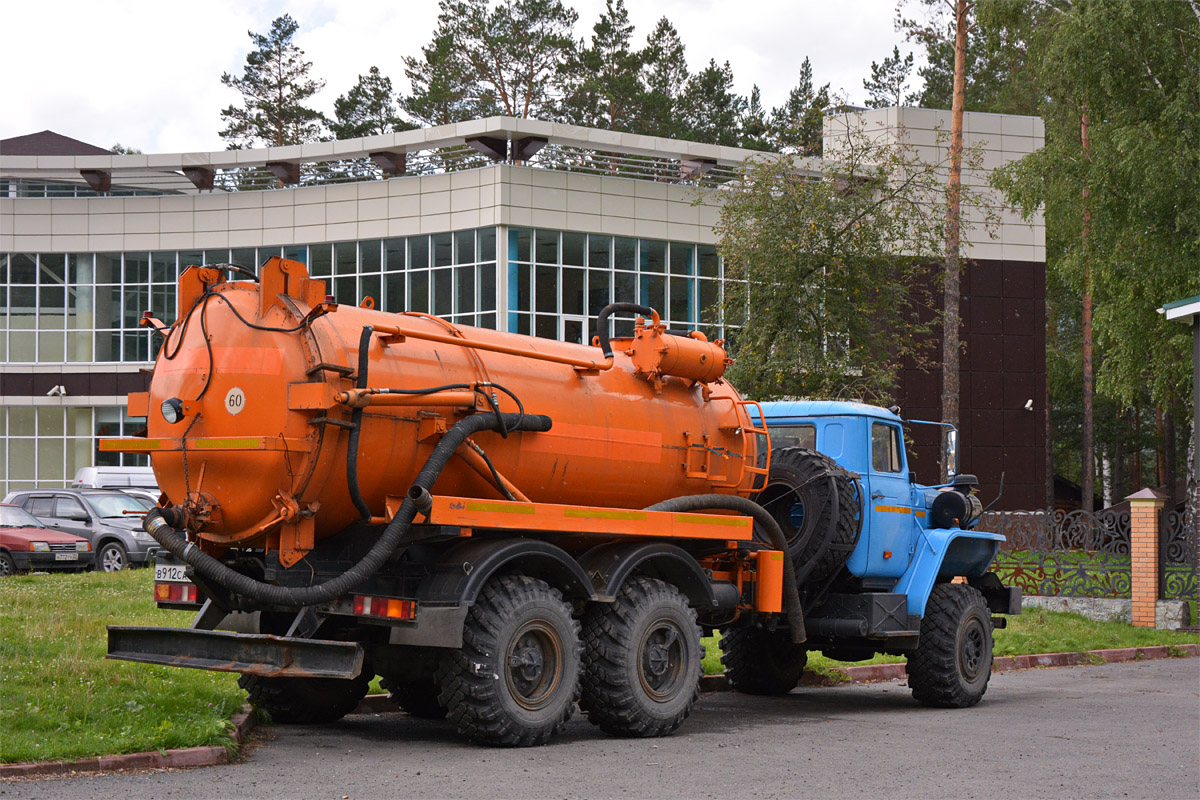 Новосибирская область, № В 912 СА 154 — Урал-4320-40