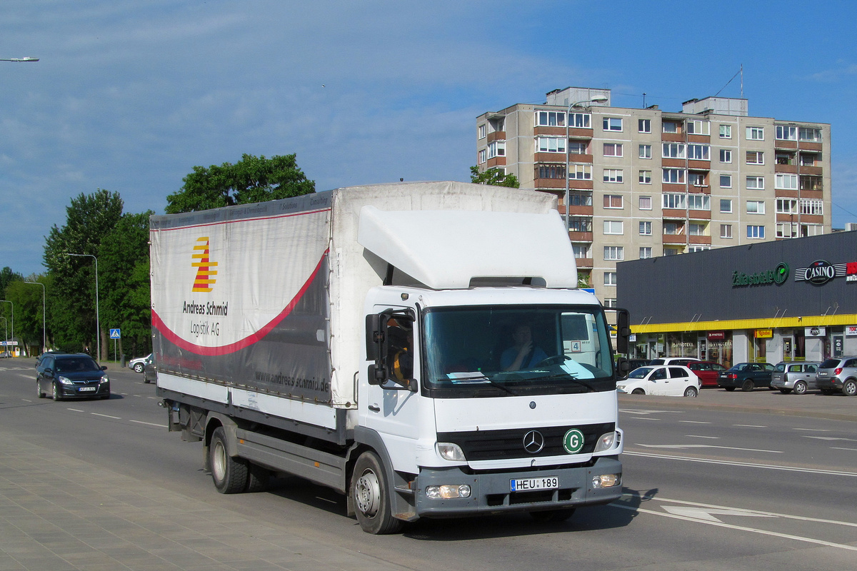 Литва, № HEU 189 — Mercedes-Benz Atego (общ.м)