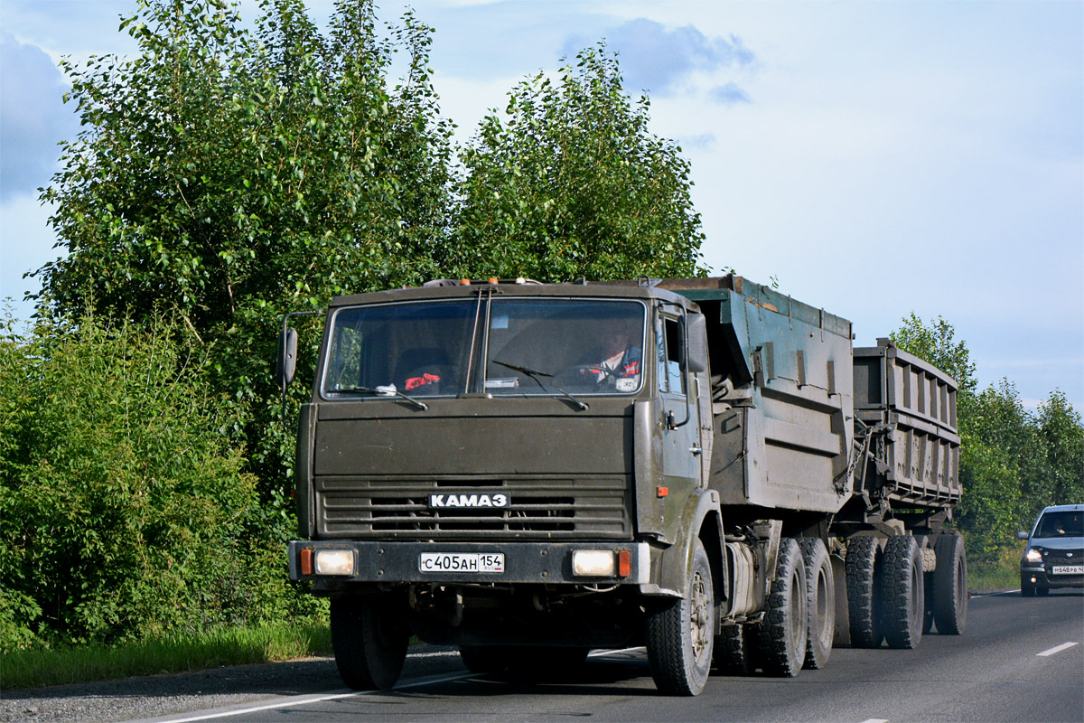 Новосибирская область, № С 405 АН 154 — КамАЗ-5410