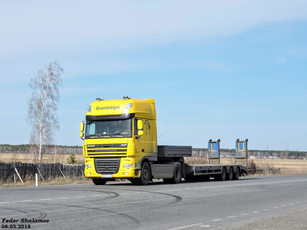 Алтайский край, № В 641 УА 22 — DAF XF105 FT