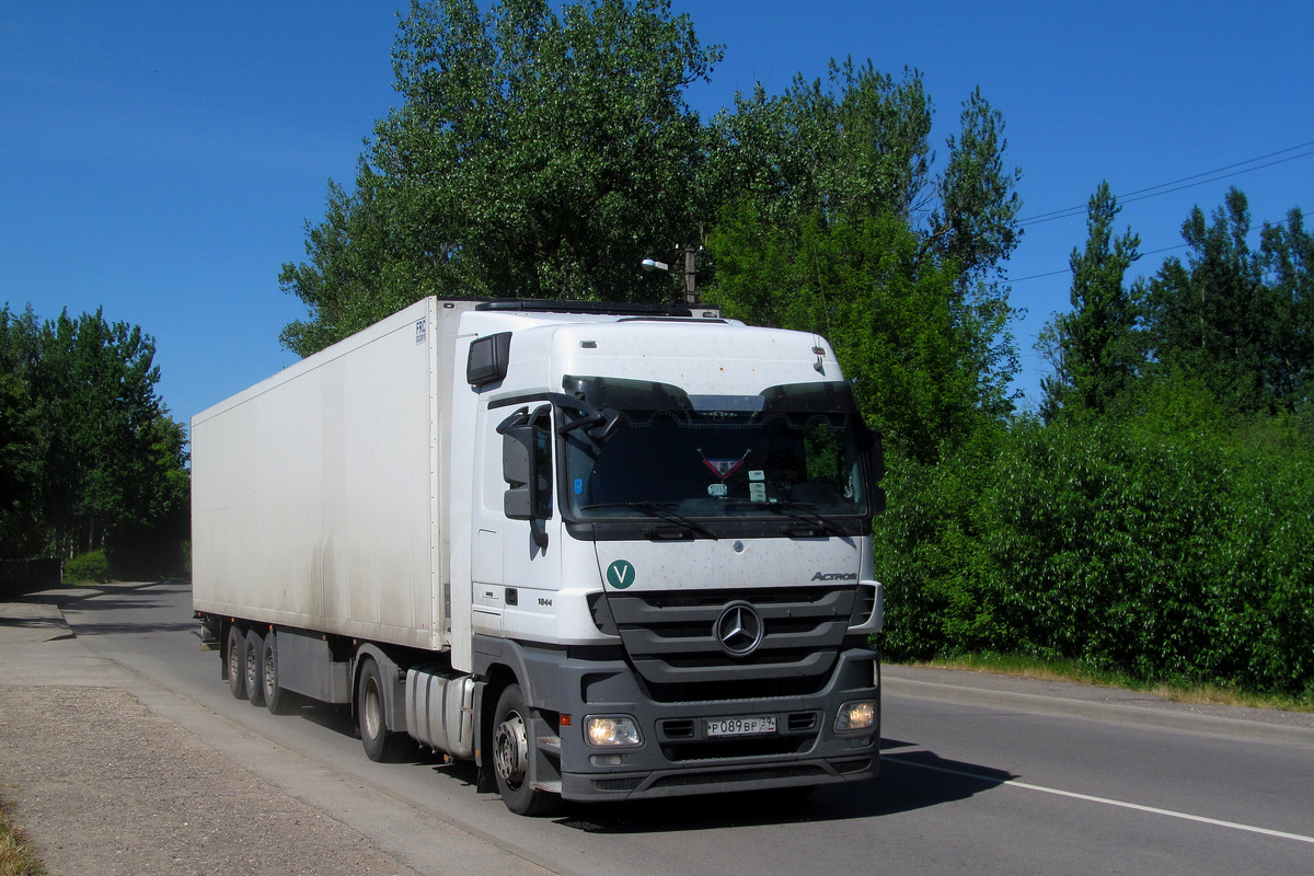 Калининградская область, № Р 089 ВР 39 — Mercedes-Benz Actros ('2009) 1844