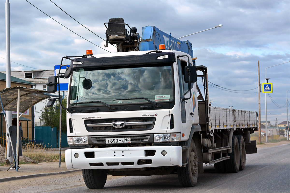 Саха (Якутия), № Т 890 МА 14 — Daewoo Novus