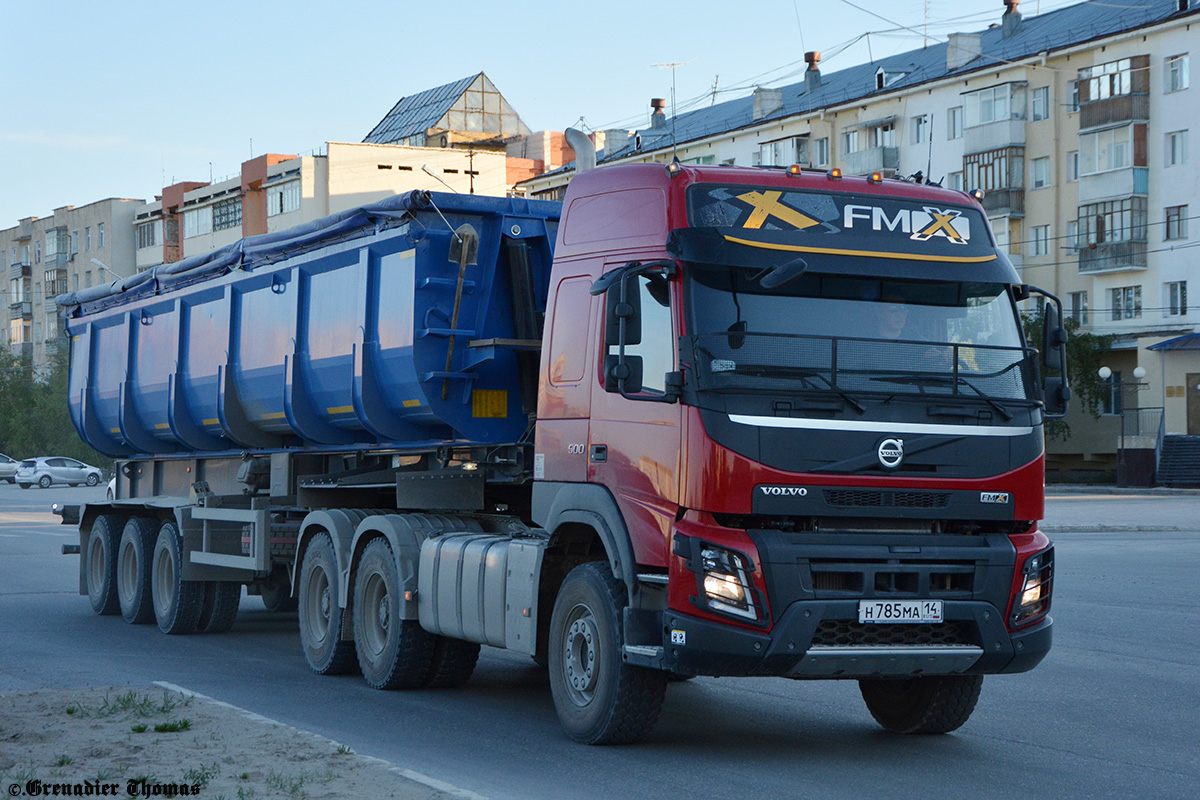 Саха (Якутия), № Н 785 МА 14 — Volvo ('2013) FMX.500 [X9P]