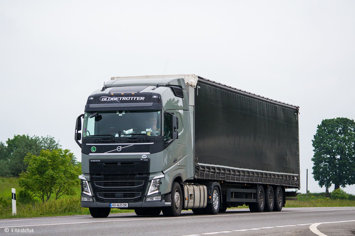 Закарпатская область, № АО 4635 ВК — Volvo ('2012) FH.460